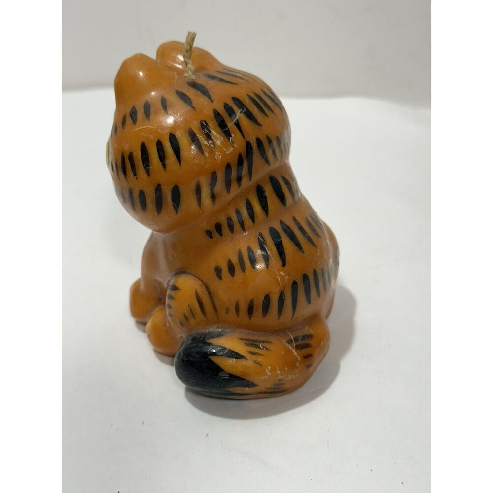 1978-1981 Garfield Unused Wax Candle 4x3” Never Lit See Pict Vintage Halloween - Picture 6 of 9